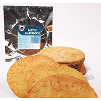 Gopcy Methi Khakhra Packets Of 4(800 Gm) - Healthy Gujarati Snacks