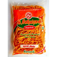 S. Seenivasan Mittai Kadai Tapioca Spicy Chips|Kappakilangu|Kappa Sticks-Pack Of 3 X 250 Gm(750 Gm)