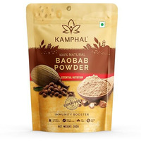Kamphal Baobab Powder 350 Gm | Rich In Vitamin C, B, Potassium, Magnesium, Iron, Calcium | Improves Immunity | Natural Energy Booster Superfood With 50% Dietary Fiber And Antioxidants For Gut And Skin