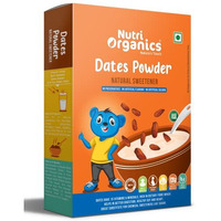 Nutriorganics Dry Dates/Kharik Powder Natural Sweetener,200G(Coarse Kharek Powder/Date Sugar)