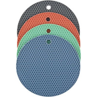 Spellwish 4 Pcs Silicone Trivet Mats, Food Grade Silicone, Bpa Free, Versatile Silicone Hot Pads For Kitchen, Suitable For Fondue Mats, Can Openers And Spoon Rests