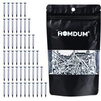 Homdum Hard Steel Concrete Nails 1 Inch (25 Mm) Pack Of 200 Pieces (1")