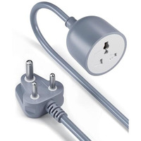 Fedus 3M Long 18Awg Heavy Duty Male To Female 3 Pin Power Extension Cord For Heavy Appliances Wire, 10Amp Indoor Outdoor Power Cord Wire Extender Power Cable For Appliances, Electronics & Power Tools
