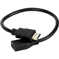 Rodmed High Speed Hdmi Male To Female Extension Cable Hdmi Extender For Fire Tv Stick, Laptop/Pc, Lcd/Led Tv, Xbox, Ps3/Ps4- Color May Vary (20Cm)