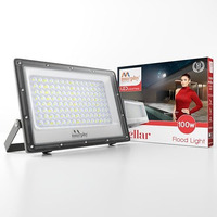 Murphy Steller Led 100W Led Flood Light, Ip65 Rated Outdoor Light Pack Of 1 (Cool White, Bis Approved)