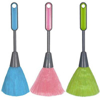 Lirabs 3 Pieces Pack Fluffy Microfiber Kitchen Duster Laptop Keyboard Brush Computer Screen Cleaner Tool, Multicolor