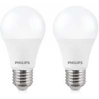 Philips 14W E27 Led Crystal White Led Bulb, Pack Of 2 (Stellar Bright)