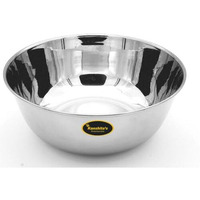 Kanshita's Rasoiware Heavy Guege Stainless Steel Solid Mixing/Serving Bowl (4 Liter)