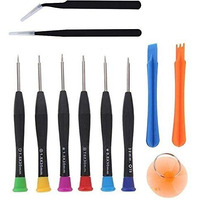 Pagkis Laptop And Mobile Repairing And Opening Screwdriver Tool Kit For Iphone, Macbook, Laptops, Camera, Multi-Color, (11 Pcs)