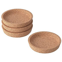 Ikea 4 Pack Of 365+ Coasters, Cork / Cup Holder - Giant Shoppy