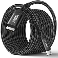 Jsaux Type C To Hdmi Cable, 4K@60Hz Usb 3.1 Type C To Hdmi 2.0 Cord, 10Ft/3M Nylon Braided Wire Converter For Laptop, Mobile, Ipad Pro, Macbook, Chromebook, Tv, Monitor