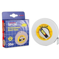Freemans Tn30 Top Line 30M:9.5Mm Steel Measuring Tape - 30M/100Ft || Unbreakable Abs Case || Stainless Steel Band || Dura Coat Tape Blade || Stainless Steel Mouth With End Hook