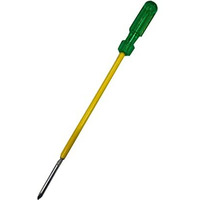 Jon Bhandari Tools Insulated Magnetic Two-In-One Screwdriver | Slotted & Phillips Head (6 X 250Mm) | Heavy Duty, Shockproof Handle For Home & Electrical Use