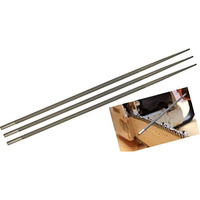 Inditrust 3Pcs/Set 4.8 Mm Round High Carbon Steel Sharpening Chainsaw Saw Chain Files Sharpener For Wood Working