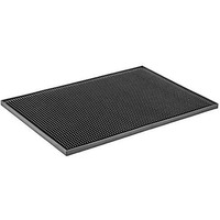Thw 850 Grams Pvc Rubber Bar Service Mat Spill Mat For Counter Top, Non Slip - 18" X 12"