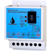 Microtail Fully Automatic Water Level Controller Plastic Abs With 3 Sensors, Single Phase 230V Ac