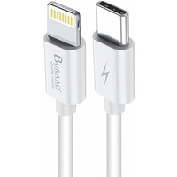 Buraaq Lightning Cable Iphone| Iphone Cable| Type C To Lightning Cable| Usb C To Lightning Cable| Iphone Charger Wire| Compatible With Iphone, Ipad Air, Pro, Mini, Max, Macbook, Airpods, Imac | 1 M|