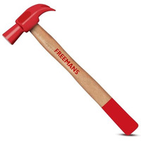 Freemans 1 Lb Ch450 Claw Hammer With Seasoned Wood Handle || Induction Hardened || Drop Forged Use For Prying || Splitting Wood || Tearing Drywall And Industrial & Home Professional - 450G
