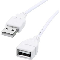 Rodmed 1.5M Usb 2.0 Male To Female Extension Plug/Socket Adapter Cable - Very Useful For Led/Lcd Tv Usb Ports (White)