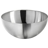 Ikea Stainless Steel Serving Bowl (28 Cm/11 Inch)