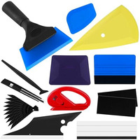 Sthira 12 Pcs Premium Car Window Film Tint Tool Kit, High-Quality Vechile Application, Squeegee For Vinyl Wrap, Scraper Tool, Essential Tinting Wrapping Tools For Diy And Professional Use