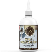 The Decor Co. Wall Crack Filler Tube | Mending/Gap/Hole Filler | Plastering Cream | Repairing Ointment | Plaster Repair Paste (Pack Of 1, 250G)