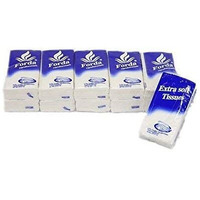 Lishonn Pocket Hanky Tissue Paper (White) Pack Of 10