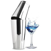 Bablouie Cocktail Shaker 450Ml/900Ml | Cocktail Mixing Boston Shaker | Tin Bartender Tool | Stainless Steel Shaker Bar Set For Parties | Boston Shaking Shaker | Pack Of 2 (Silver)
