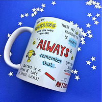 Days Motivational Quote Coffee Mug Law Of Attraction Self Care Manifest Affirmation Positivity Gift Mindset Motivational Ceramic Mug Gift To Friend Brother Sister And Everyone, 350 Ml