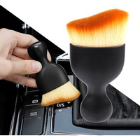 Car Interior Cleaning Mini Brush  Small Ac Vent Cleaner Scratch Free Duster For Cleaning, Pc, Laptop, Keyboard Mini Dust Cover Tool Cover, Brush, Brushes, Auto Soft Bristles Dusting Car, Home