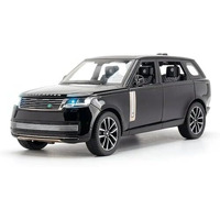 Papa Bear 1:24 Scale Exclusive Range Rover Suv Made With Premium Alloy Metal Pullback Action Die-Cast Car With Realistic Sound, Openable Doors & Light Gifts For Kids Colors As Per Stock