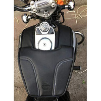 Sahara Seats Bajaj Avenger 150/160/180/220 Cruiser Pocket Tank Cover Bag (Black)