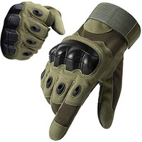 Proberos Riding Gloves For Bike Motorcycle With Touch Screen Finger, Full Finger Bike Gloves With Hard Case, Protective Anti-Slip Motorbike Gloves For Cycling Motorcycle Hiking Climbing Lumbering(L)