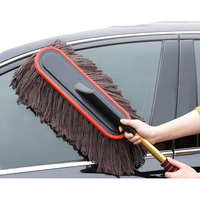 Detachi Car Cleaning Microfiber Duster For Interior And Exterior Multipurpose Car Cleaning Brush Microfiber Car Dust Cleaner