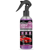 Car Shine 3-In-1 High Protection Car Spray, Car Coating Agent Quick Car Coating Spray, Water-Proof, Fouling Resistance, Anti-Aging, Suitable For Car Polishing 110Ml (Pack Of 1)