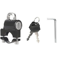 Sthira Helmet Lock For Mens Bike 22-28Mm Motorbike Helmet Lock Motorbike Accessories Bike Helmet Locker Helmet Locks For Motorbikes Electric Helmet Lock For Helmet In Bike Motorcycle Helmet Lock
