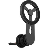 Zarkart Magnetic Car Ac Vent Mobile Phone Holder-360 Rotation |2 Strong Magnetic Rings Extra |Compatible With Iphones & Android Smartphones (Grey)