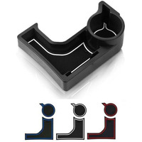 Sthira Center Console Organizer 2.76'' Cup Holder With Anti-Slip Pads For Suzuki Jimny 2019 2020 2021 2022 2023 2024 2025 Jb64W Jb74W At Models Durable Gap Filler Non-Slip Car Cup Holder Mat
