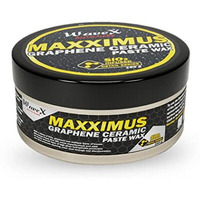 Wavex Car Wax Ceramic Graphene Paste Wax Infused With Sio2 160G | Premium Graphene Rich Protection For Superior Hydrophobicity, Gloss And Paint Protection