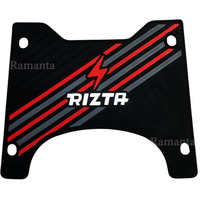 Ramanta New Rizta Floor Mat Removeable & Washable Foot Mat Compatible With For Rizta Electric Scooter 3D Floor Mat Premium Comfort Durability | Anti-Slip | Waterproof | Protects Floor (Red; Black)