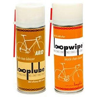 Looplube - Bicycle Chain Lubrication Pack - 125Ml Looplube Arid Dry Finish Lubricant And 125Ml Cleaner (Off-Road Trial Pack)