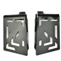Xplore Pillion Wide Footrest Compatible With Suzuki V-Strom(Pair) Black