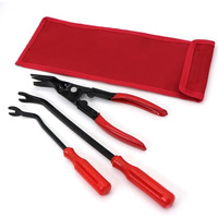 Sthira 3 Pcs Car Repair Tool, Clip Pliers Set Of 3, Rubber Clip Remover Tool, Car Trim Removal Tool Kit, Fastener Removal Tool, Pry Tool Set, Car Repairing Tool With Storage Bag
