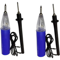 Inditrust 2Pcs Of Continuity Tester To Check All Cables Cords & Wires Analog Multimeter (Yellow 4000 Counts), Corded Electric
