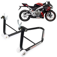Grandbiker Universal Rear Paddock Stand With Spool Lifting Holders For Rs 457 (Black)