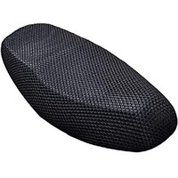 A2D Black Mesh Net Bike Seat Cover Cushion For Sweat Free Comfortable Riding For Bajaj Discover 125 St