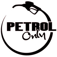 Meira Petrol Only Sticker For Car Fuel Tank (Reflective) (10Cm X 10Cm) (Black)