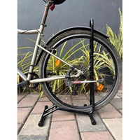 Xplore Bicycle Parking Stand Cycle Floor Parking Holder Stand (Glossy Black)