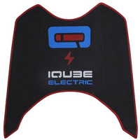 Grandbiker Iqube Rubber Floor Mat I Anti Skid Backing Foot Mat Compatible With Iqube Electric Scooter, Multicolour