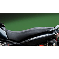 Sahara Seats Cushion Cooling Seat Cover For Comfortable Rides (Black) (Cb Unicorn), Pack Of 1 Faux Leather